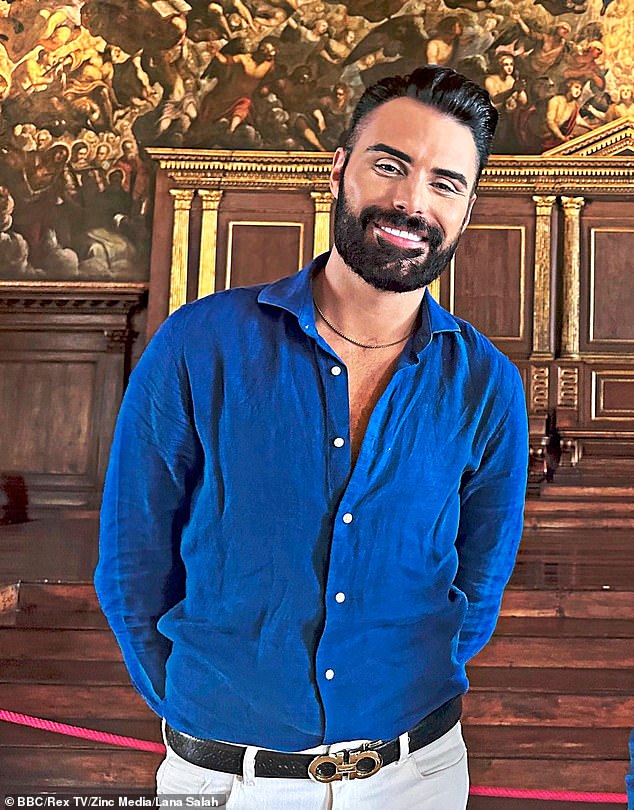 In his latest BBC series, Rob & Rylan's Grand Tour, Rylan Clark and his close friend Rob Rinder spent time enjoying and learning about the cultural sites of Venice and Florence.