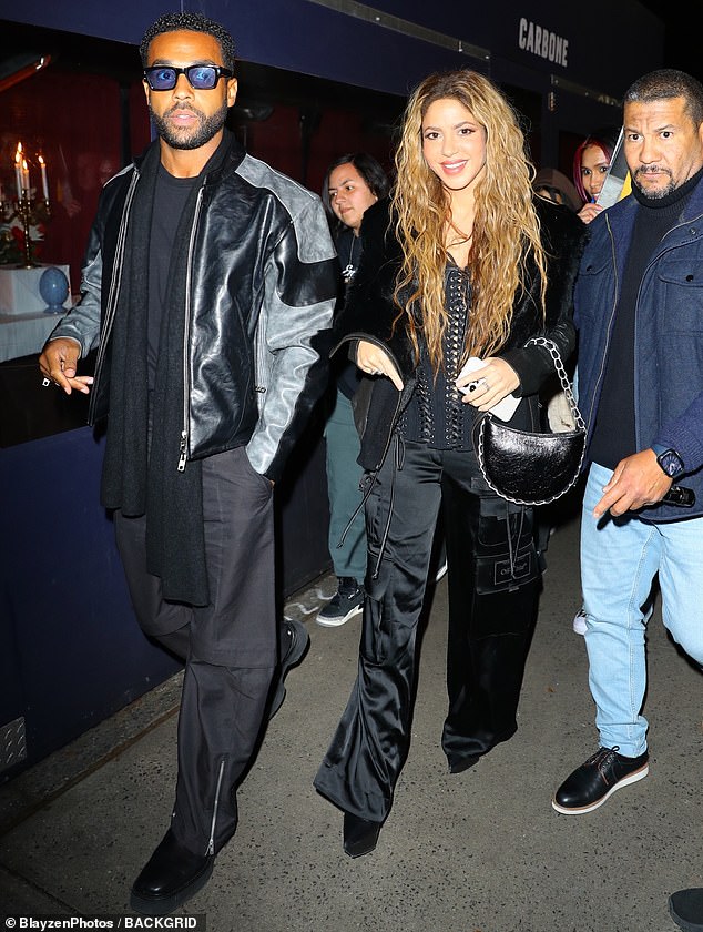 Shakira, 47, was sweetly tagged by her new love interest, Lucien Laviscount, 31, as 