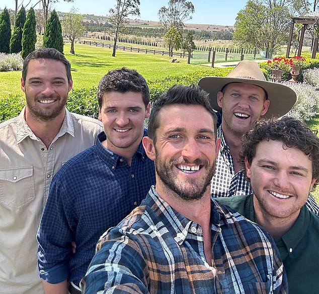 The latest series of Farmer Wants A Wife is underway and a shock theory has emerged about which couples end up together and which end up alone.  (Pictured: this year's cast)
