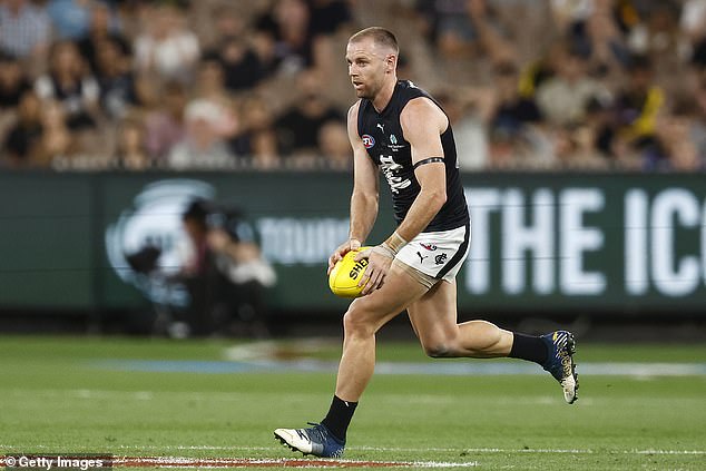 Carlton star Sam Docherty has endured more than most in his life, but the defender revealed his latest health battle left him 