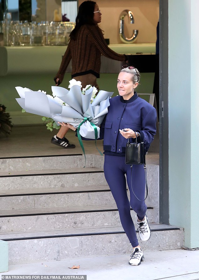 Kelsea Doyle visited an eastern suburbs flower shop on Wednesday