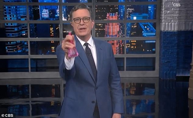 Stephen Colbert scolded South Dakota Gov. Kristi Noem for killing her puppy, Cricket, as he lashed out at her during Monday's episode of The Late Show.