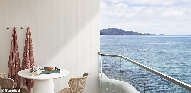 On Sundays they will offer 59 rooms with views of the Coral Sea