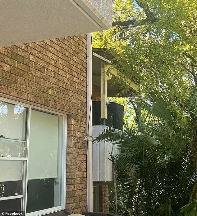 A Sydney mother was horrified to discover her neighbor had installed a security camera facing her backyard, where her three young children play.