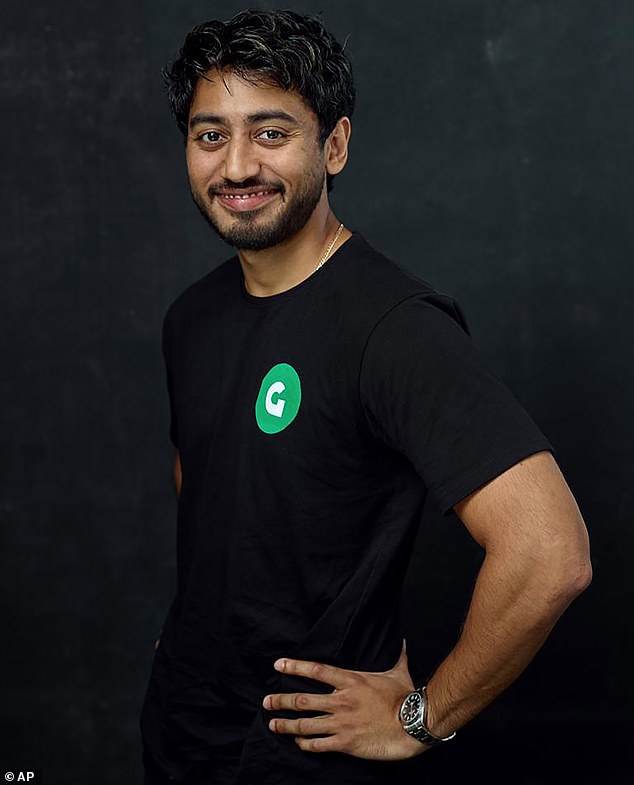 Tech entrepreneur Fahim Saleh (pictured), who was murdered and beheaded in his New York apartment in July 2020 and was worth about $6 million when he died.