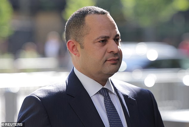 Wael Hana arrives in federal court for his bribery trial in relation to Senator Menéndez