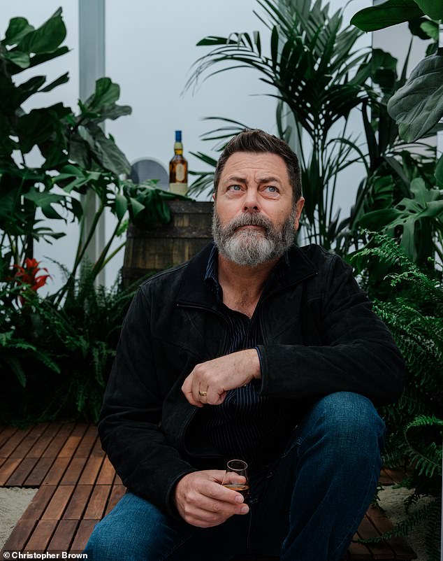 The Last Of Us star Nick Offerman isn't just an actor.  He is also a beverage manufacturer.  This week he revealed to DailyMail.com his fourth limited edition collaboration with Lagavulin Single Malt Scotch Whiskey.