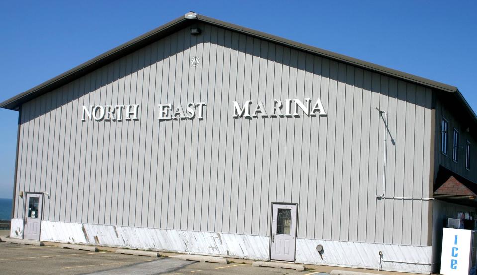 The North East Marina is shown April 1 on Route 5 in North East Township.