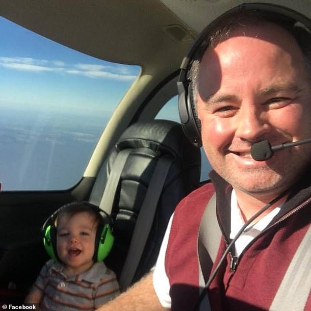 Beloved dad Jason McKenzie died after his plane hit a tree and burst into flames just inches from his homes in a wealthy Georgia neighborhood.