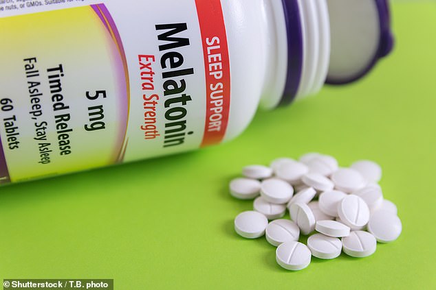 NHS guidelines say doctors should not normally prescribe sleep medicines to children unless it is for short-term treatment.  But parents were given almost 14,000 weekly prescriptions for medication to help their children fall asleep.  The NHS currently advises that children with long-term sleep problems can take melatonin (pictured) if a specialist recommends it.