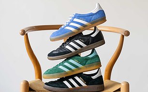 Classics: Adidas said its Samba and Gazelle designs are flying off the shelves