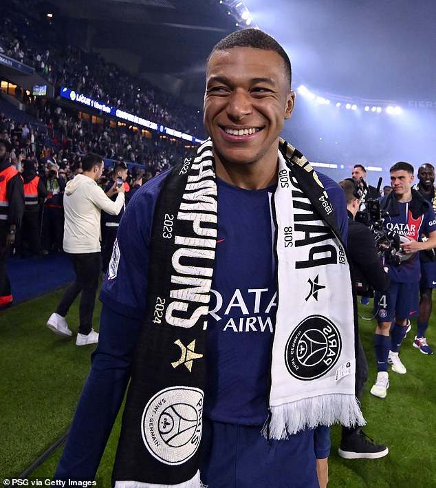 Mbappé has won 13 trophies during his time at PSG and has been their top scorer every season since he arrived permanently.