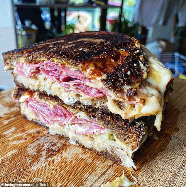 The $19.50 brisket sandwich includes house-smoked brisket, aged cheddar and slaw, while the $20 Reuben has pastrami, sauerkraut, Swiss cheese and Russian dressing.