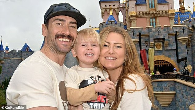 The death of two-year-old Bodhi Naaf has left parents Karl and Cristy (seen with the child) in a 