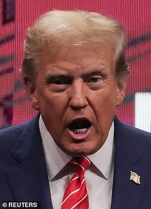 Former President Donald Trump addressed thousands of members of the National Rifle Association at its annual convention in Dallas, Texas, on Saturday night.