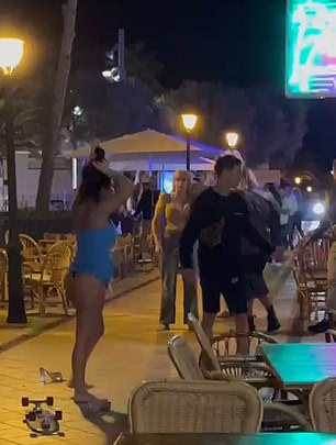 The fight took place on Saturday night in Cala d'Or, on the southeast coast of Mallorca.