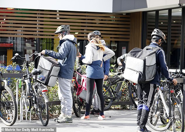 Food delivery drivers have become a familiar sight in every Australian city.