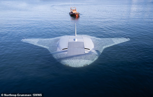 A Thunderbirds-style Manta Ray drone has completed in-water testing off the California coast