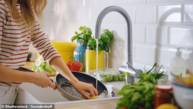 'Fatbergs' can be avoided by wiping greasy pans with a paper towel before washing and pouring used oils into a container such as an old jar or milk container and throwing it in the trash.