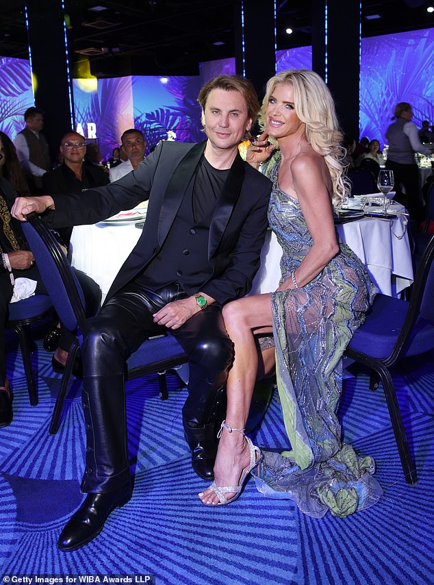 The Hello Hey singer put her blonde locks back into a wavy style (pictured with Jonathan Cheban)