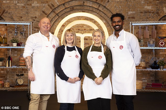 In Tuesday's episode, from left, Chris Willoughby, Louise Lyons Macleod, Abi Kempley and Brin Pirathapan battled it out for a coveted place in this year's bottom three.