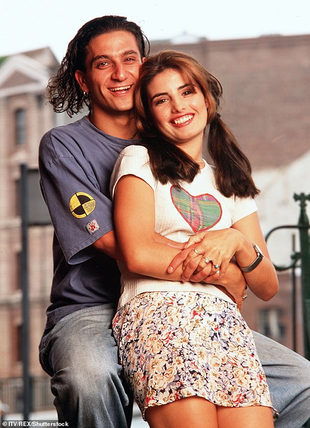 Salvatore Coco, 49, rose to fame in the late '90s when he starred in Heartbreak High as the popular and charismatic Costa 'Con' Bordino.  In the photo of the program with Ada Nicodemou
