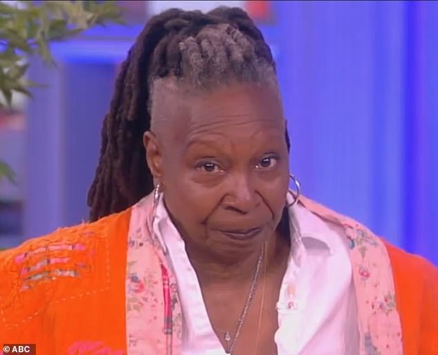 Whoopi Goldberg choked back tears on The View on Thursday while interviewing a teenager battling a rare disorder called neurofibromatosis.