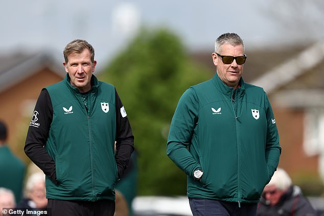 Worcestershire head coach Alan Richardson (left) paid tribute to the talented spinner and spoke about the impact of his death on the team.