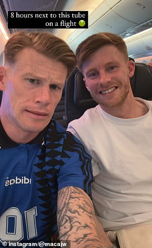 Wrexham stars have flown back to Las Vegas after sealing back-to-back promotions
