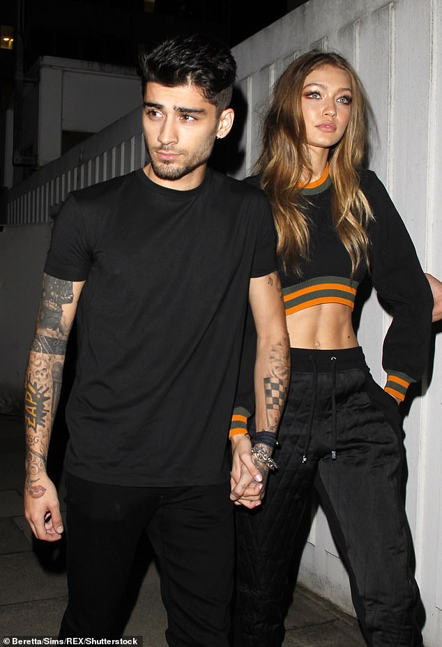 Zayn and his ex-girlfriend, American model Gigi Hadid, 29, welcomed daughter Khai in September 2020 - pictured in 2016