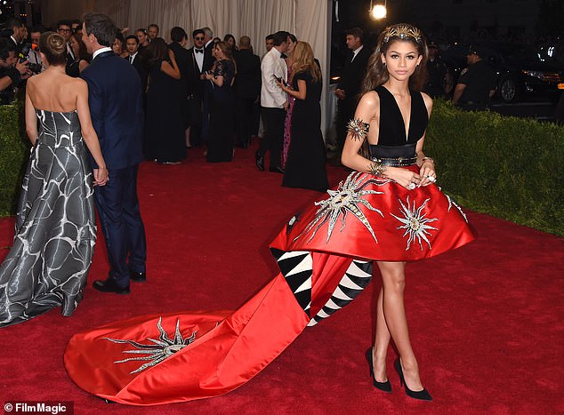 Zendaya at the China: Through The Looking Glass Costume Institute benefit gala at the Metropolitan Museum of Art in 2015