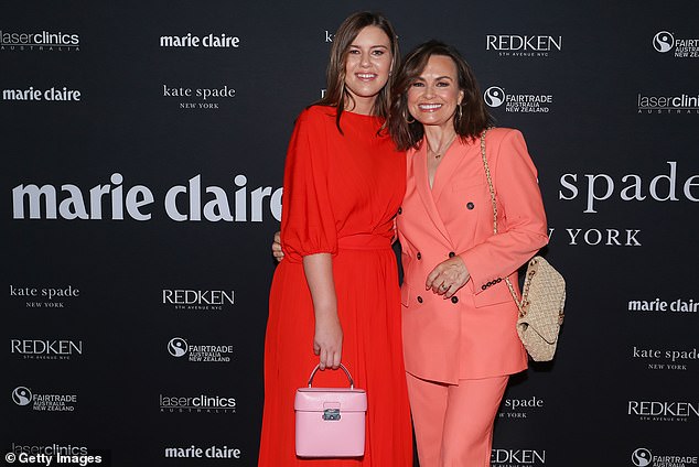 Lisa Wilkinson and Brittany Higgins (pictured together) have been close since 2021, but the TV host didn't get a wedding invite.