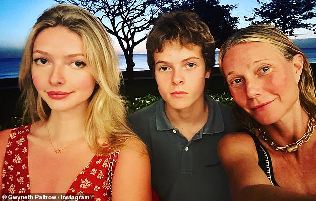 Moses, her youngest son, is headed to Brown University in Rhode Island, across the country from what Gwyneth has called her 