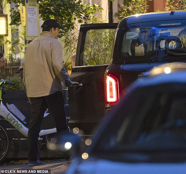 Caspar was every inch a gentleman as he opened the car door.