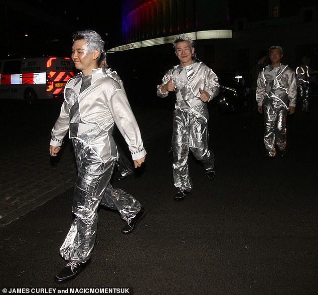 Cyberagent Dance Group Is Legit With Their Sparkly Silver Outfits