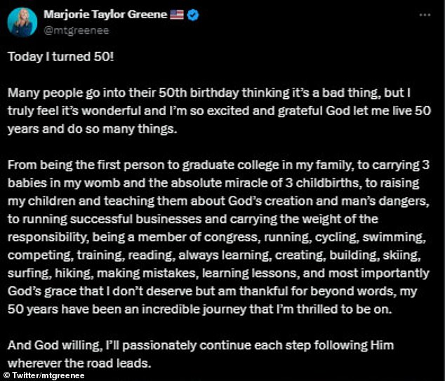 1717238126 806 Marjorie Taylor Greene ignores Democrat who is cashing in on