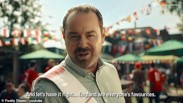 But despite England's apparent advantage in the competition, the advert ended with Danny admitting: 