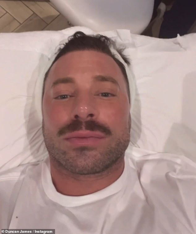 It comes after the real reason Duncan underwent another facial last year was revealed after fans accused him of beauty procedures 