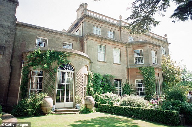 The exterior of Highgrove seen in 1994. The property and its gardens have undergone a transformation.