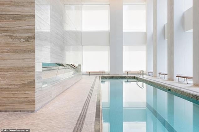 Amenities at the tower's multimillion-dollar apartments include private pools, gyms and a Michelin-starred restaurant exclusively for residents.