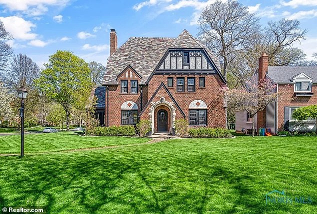 Pictured: A 2,732-square-foot, 5-bedroom, 3.5-bath home listed for $389,900 in Toledo, Ohio