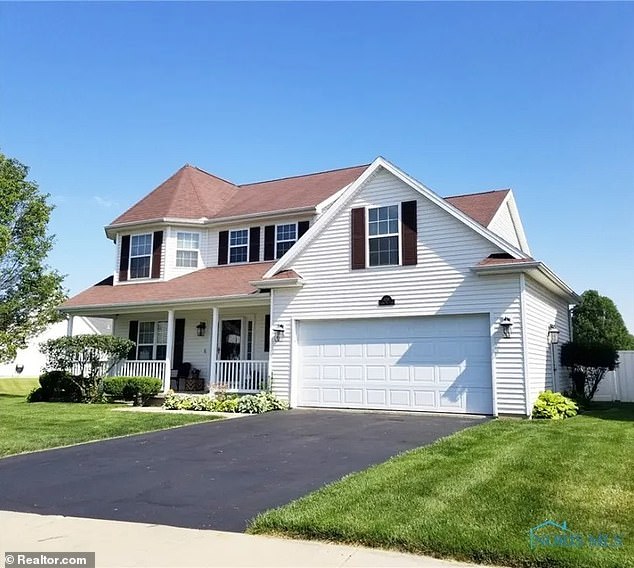 Pictured: A 2,032-square-foot, 4-bedroom, 2.5-bathroom home priced at $325,000 in Toledo, Ohio