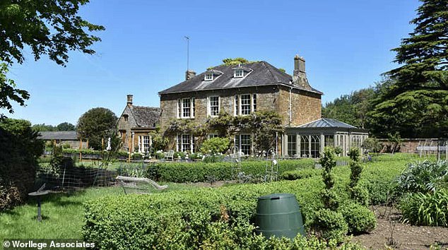 It was also learned that the Horners already have a pool in their mansion (pictured)