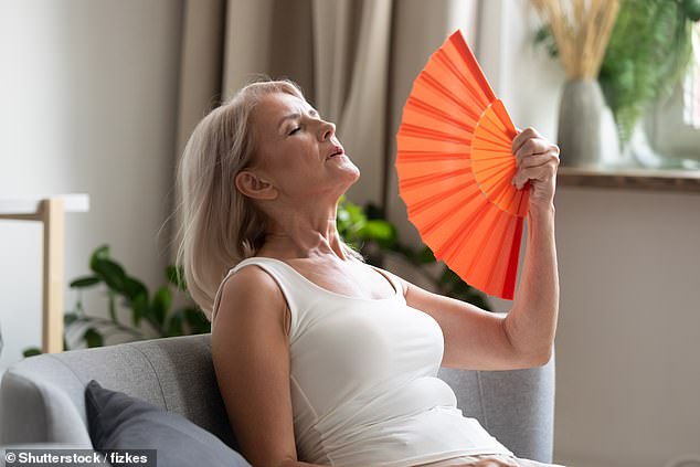 Menopause symptoms, such as sweating, joint pain, and sleep apnea, may also contribute.