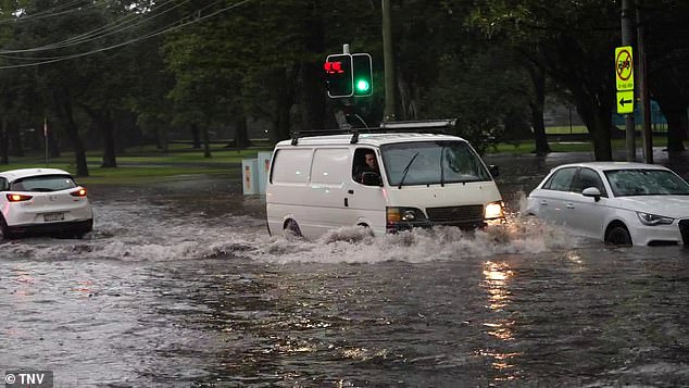 While the rain had mostly eased in Sydney by Sunday morning, Narramore said there could be some more coastal showers 