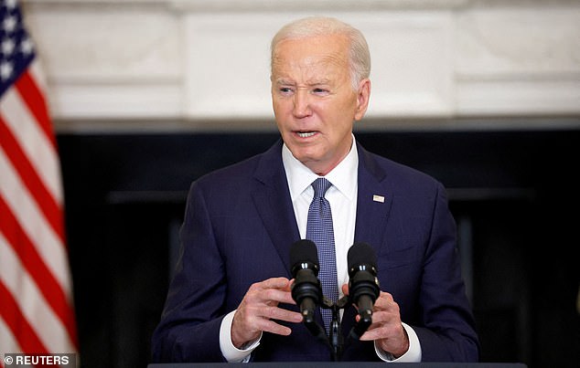 Joe Biden (pictured) unveiled the proposals on Friday.