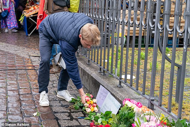 Leo, 21, who also brought flowers to express his solidarity with the victims, added: 