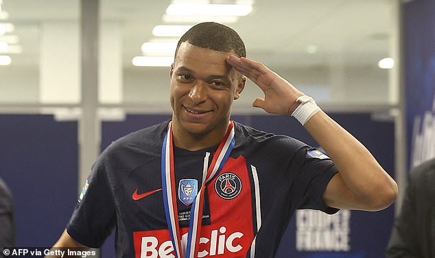 The 25-year-old leaves as PSG's all-time top scorer, having scored 256 goals in Paris.