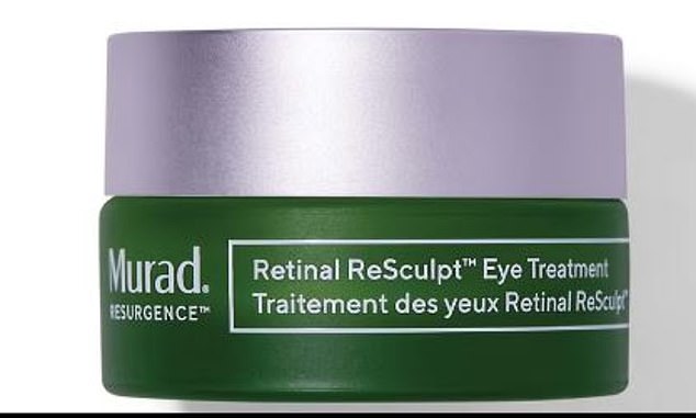 Murad Retinal Resculpt Eye Treatment, £94, is powerful and gentle