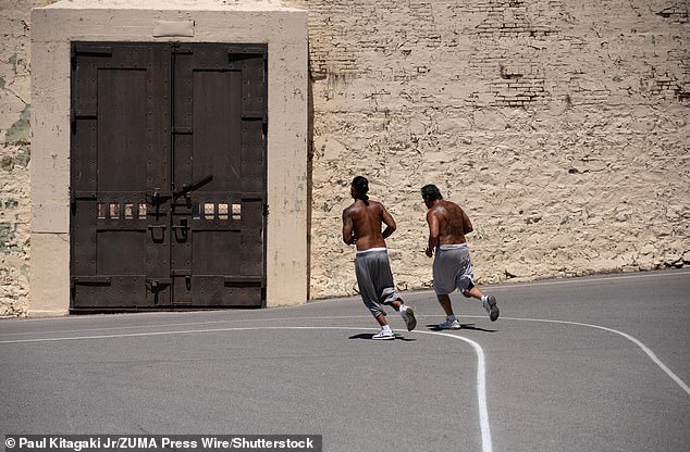 Inmates exercise outside in the yard at San Quentin State Prison on July 26, 2023 in San Rafael. Bianco on Thursday criticized laws such as Proposition 47 aimed at relieving prison overcrowding by recategorizing some violent crimes into misdemeanors.